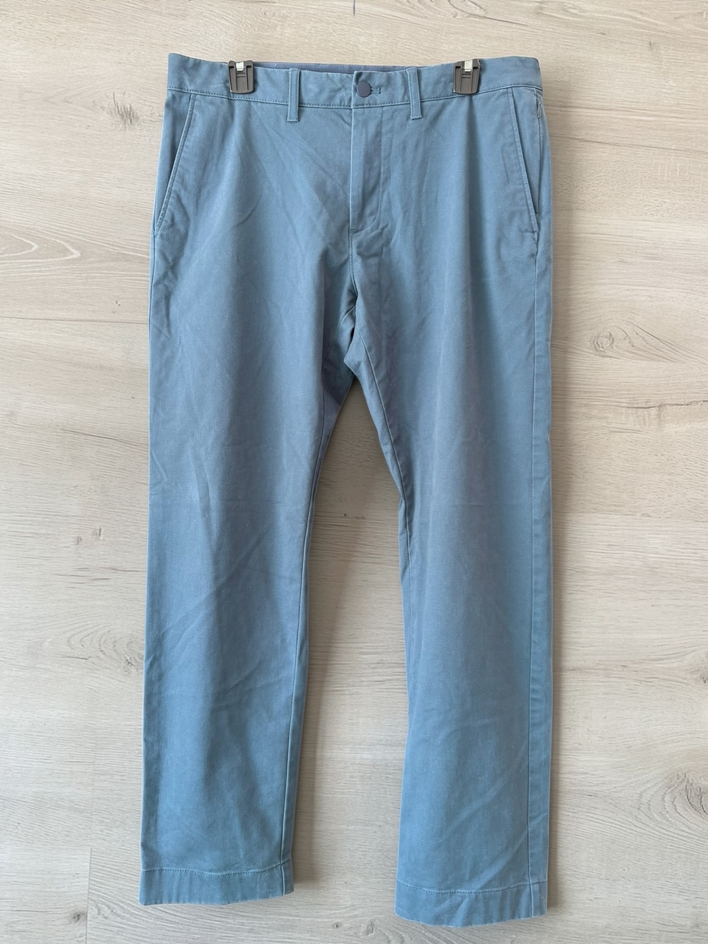 J.Crew Flex Chino Pants Mens 33x30 Blue Stretch Casual Slim Straight